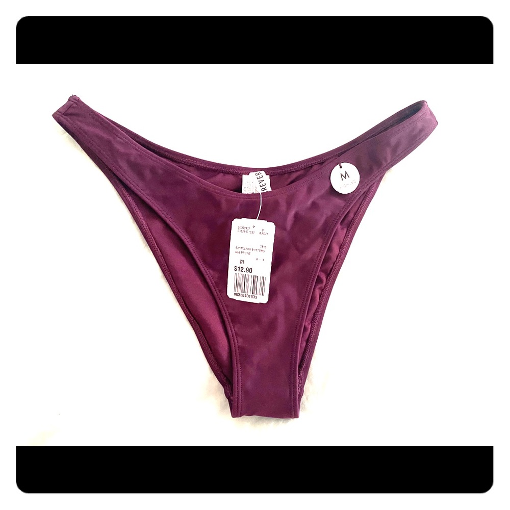 Hi-leg bikini bottom